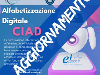 Aggiornamento da EIPASS 7 MODULI ad EIPASS STANDARD